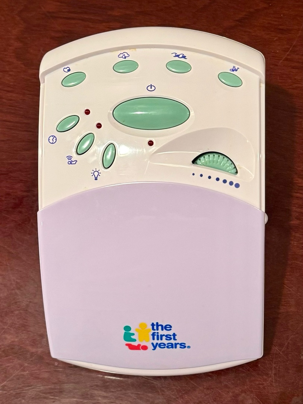 The First Years Crib Light Soother - Sounds, Music, Ocean Waves, Heartbeat